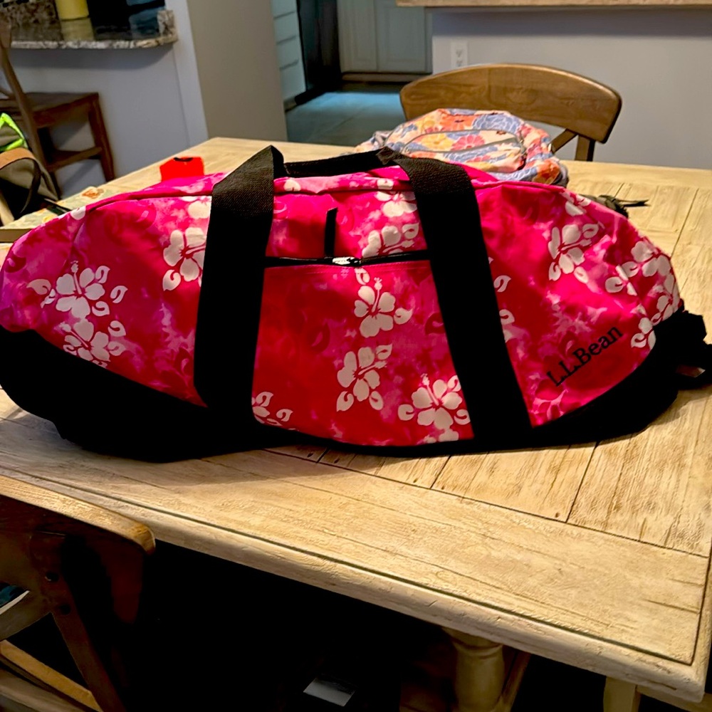 LL Bean adventure Duffel
33 inches long
